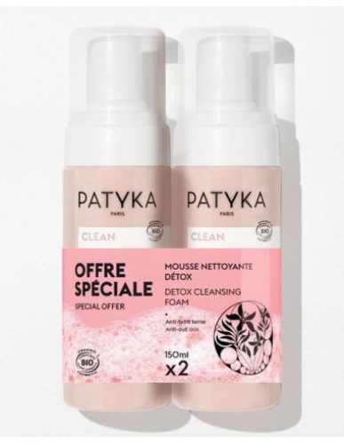 Patyka clean duo espuma limpiadora detox 150ml
