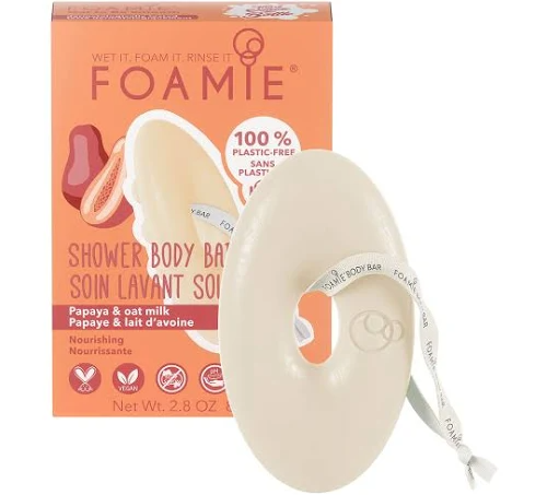 Foamie shower body bar