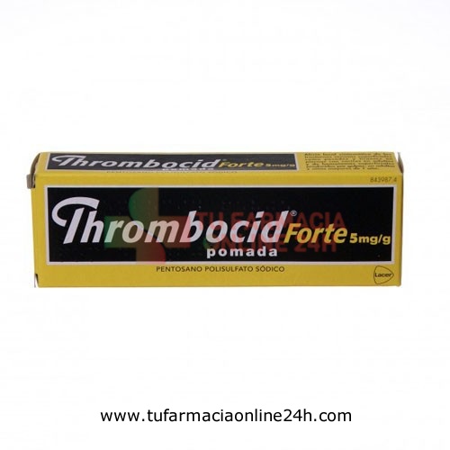 THROMBOCID FORTE 5 mg/g POMADA , 1 tubo de 60 g