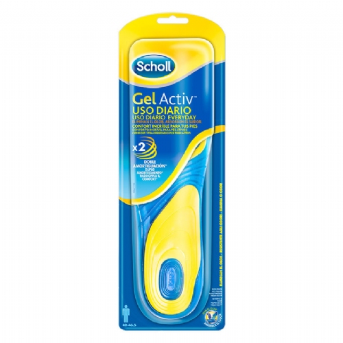 Dr scholl gelactiv uso diario (hombre 1 par)