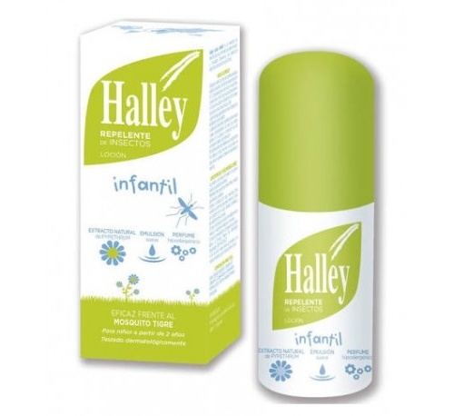 Halley repelente de insectos infantil (1 envase 100 ml)