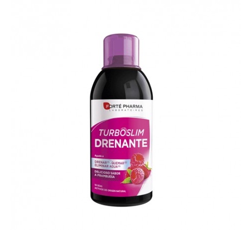 Slim drenante  1 frasco 500 ml sabor frambuesa