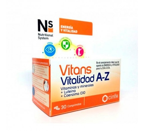NS Vitans vitalidad a-z (30 comprimidos)