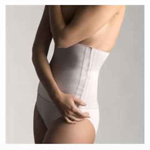 Faja lumboabdominal abierta velcro - farmalastic (1 unidad talla mediana color beige)