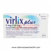 VIRLIX PLUS COMPRIMIDOS DE LIBERACION PROLONGADA  , 14 comprimidos