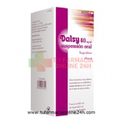 DALSY 40 mg/ml SUSPENSION ORAL , 1 frasco de 150 ml
