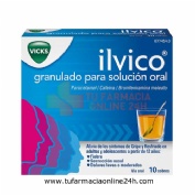ILVICO GRANULADO PARA SOLUCION ORAL, 10 sobres