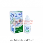 OPTIALERG 5 MG/ML + 0,25 MG/ML COLIRIO EN SOLUCION, 1 frasco de 10 ml