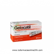 GELOCATIL 1 g SOLUCION ORAL,10 sobres