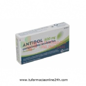 ANTIDOL  500 mg COMPRIMIDOS RECUBIERTOS , 20 comprimidos